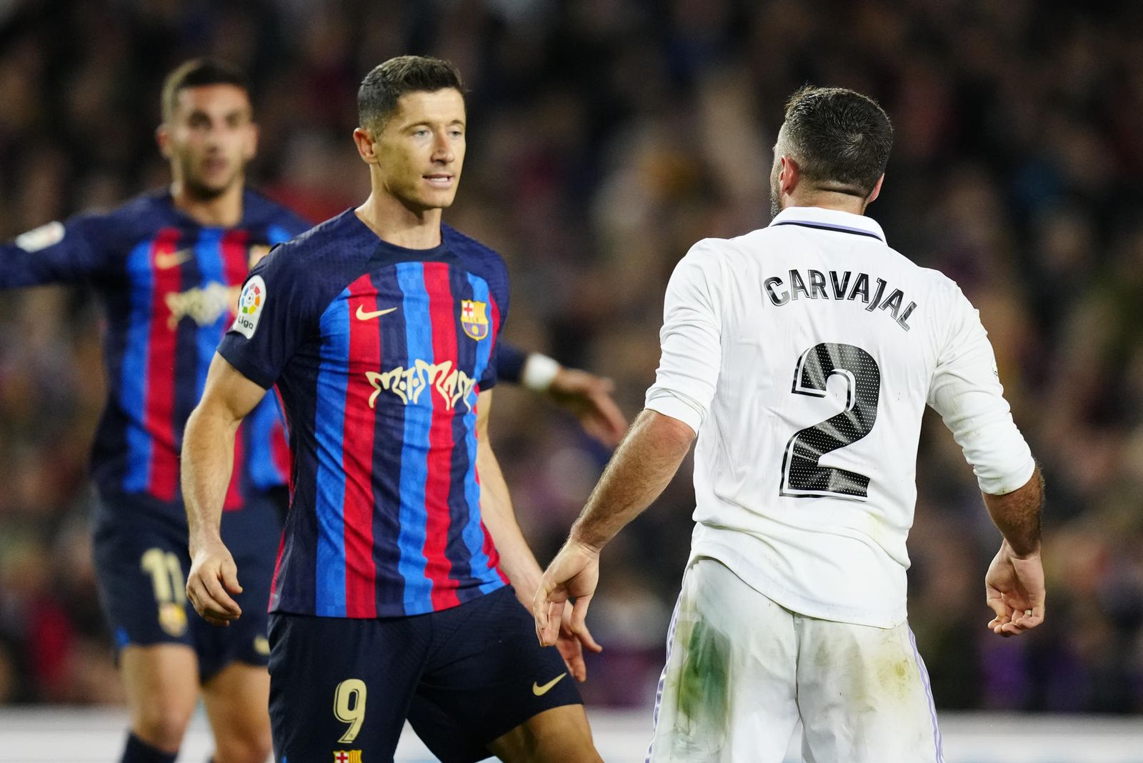 Carbajal ante el Barcelona