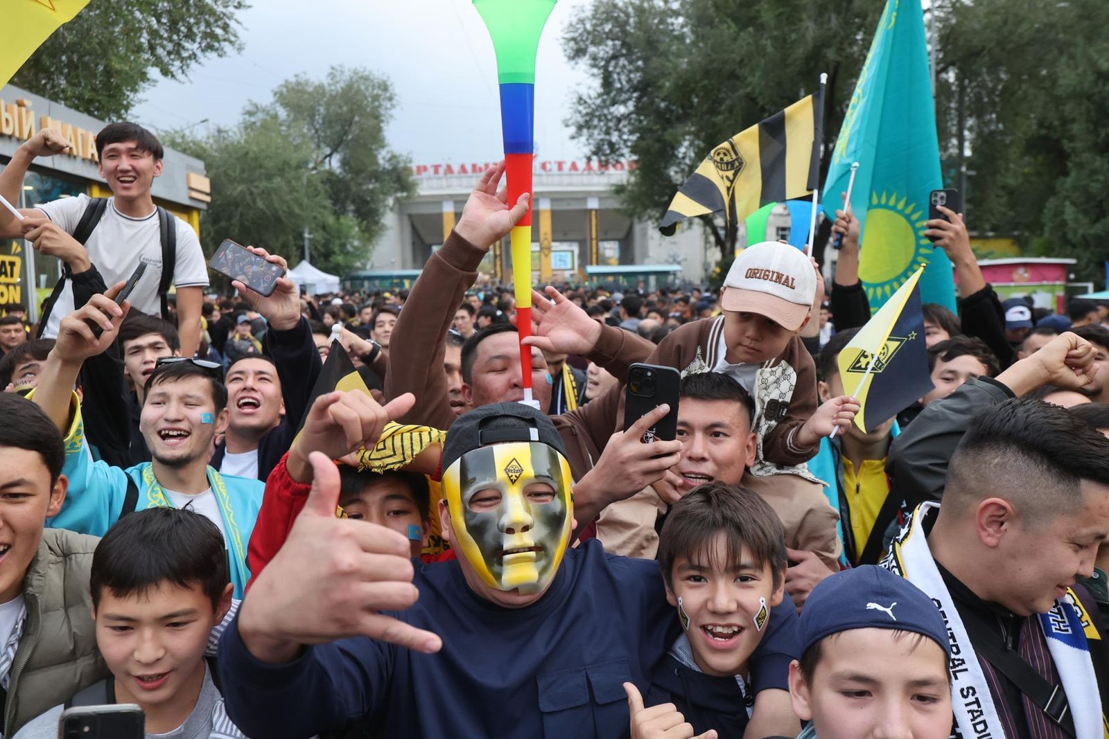 Aficionados del Kairat Almaty