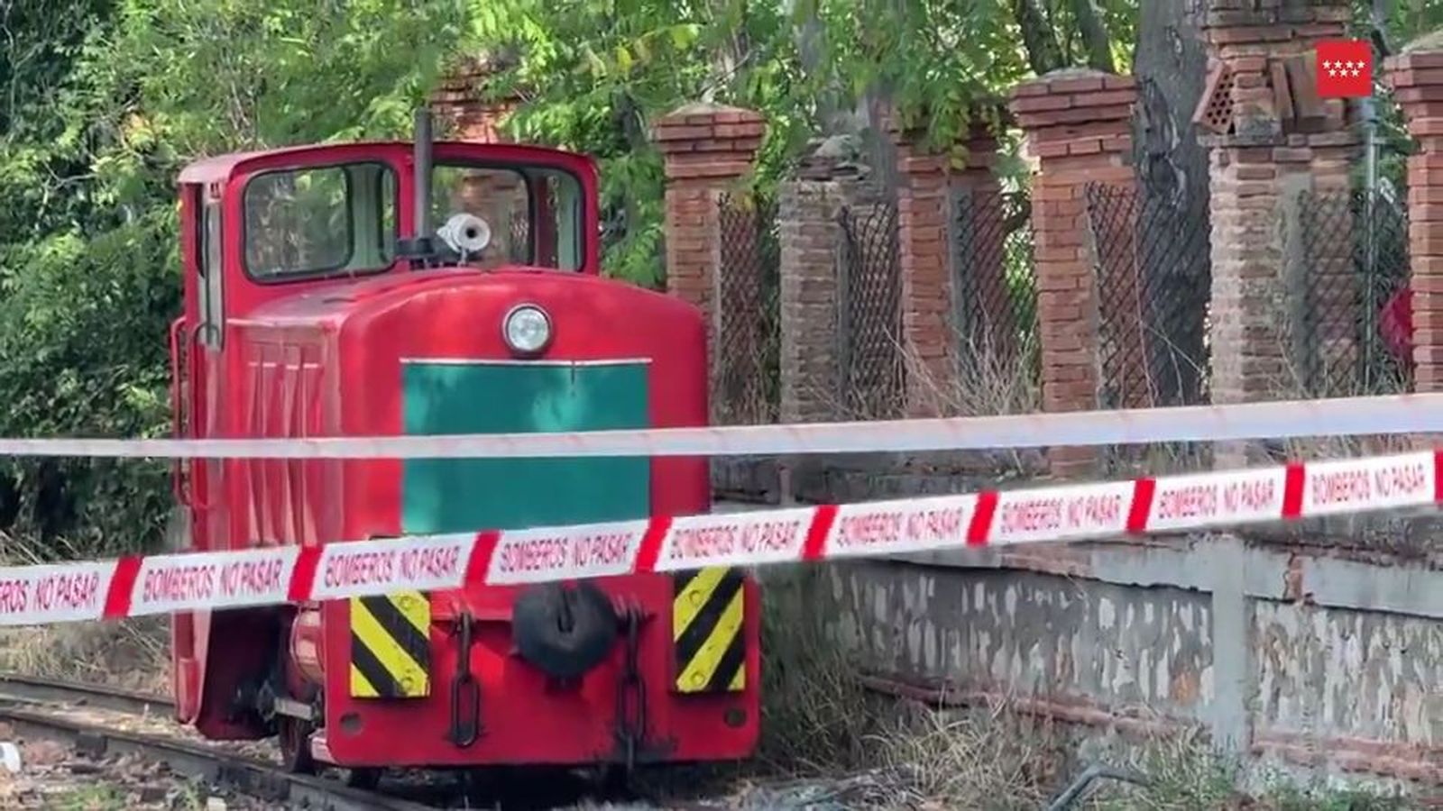 Trabajador atropellado por un tren turístico en Arganda
