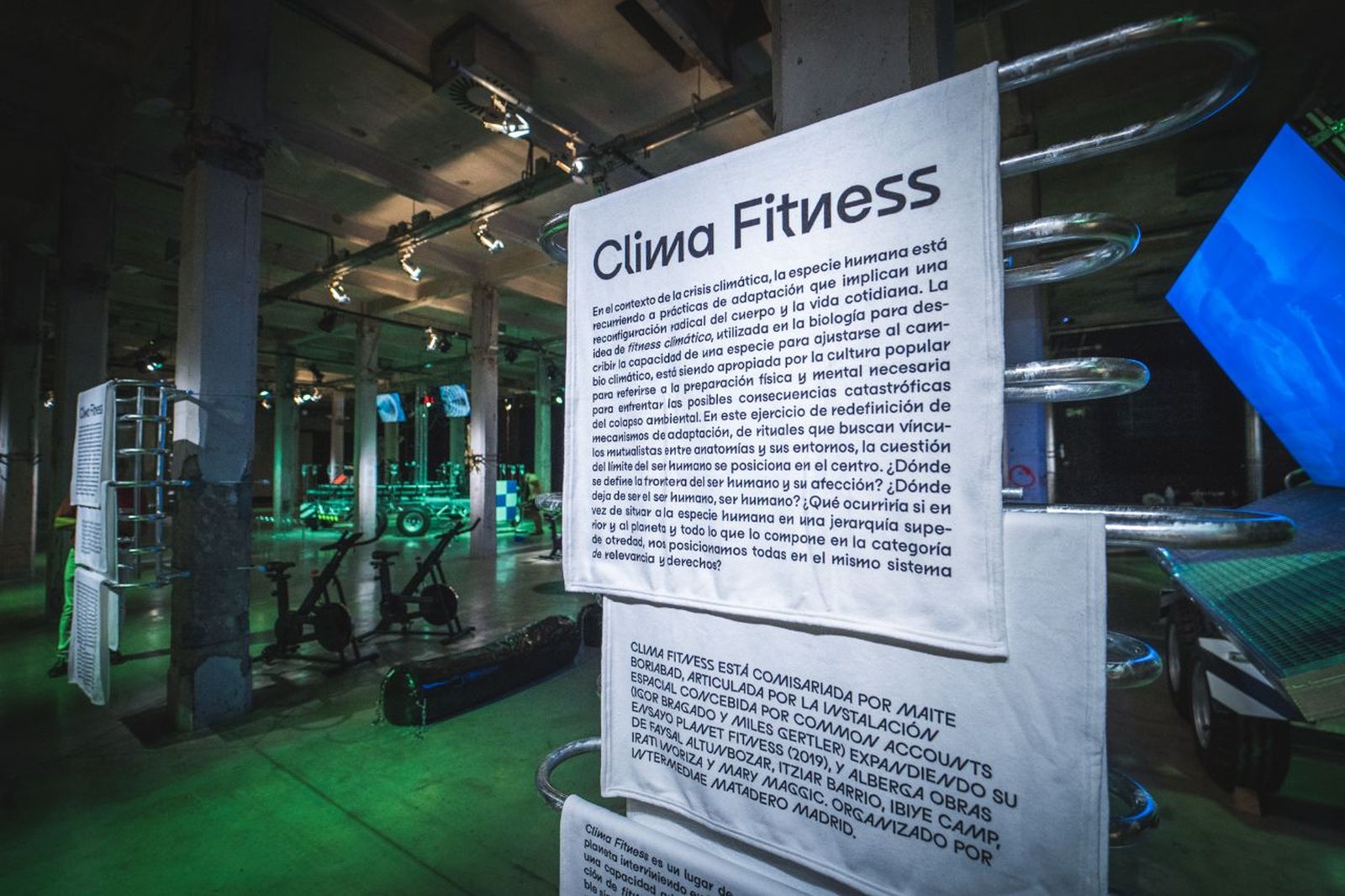 Matadero Madrid presenta 'Clima Fitness': arte y reflexión con su propio gimnasio