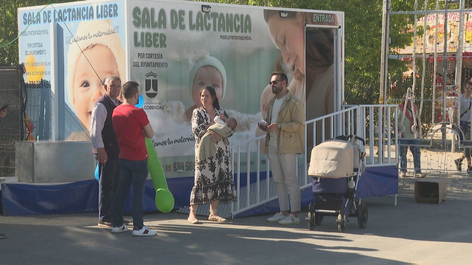 Salas lactantes para facilitar la asistencia de mamás en las fiestas de Alcobendas