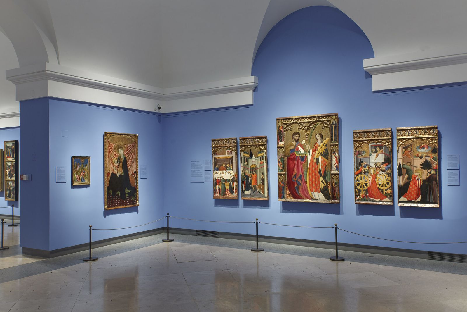 Sala de pintura gótica del Museo del Prado