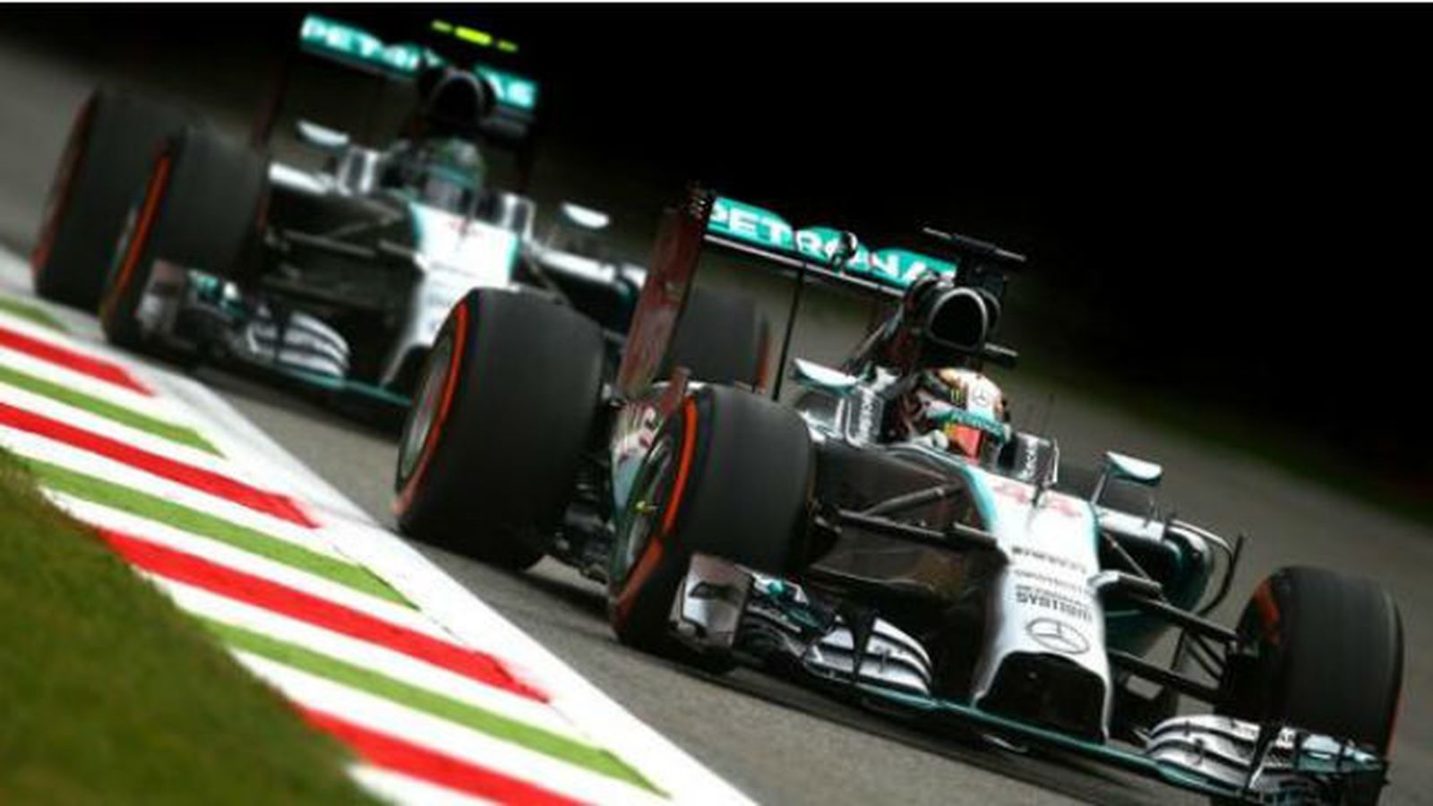 Hamilton y Rosberg