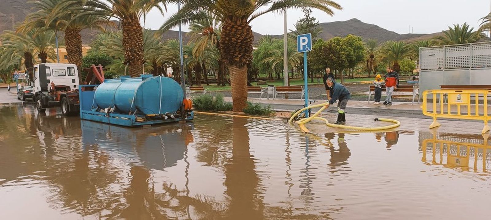 Achuique de balsas de agua