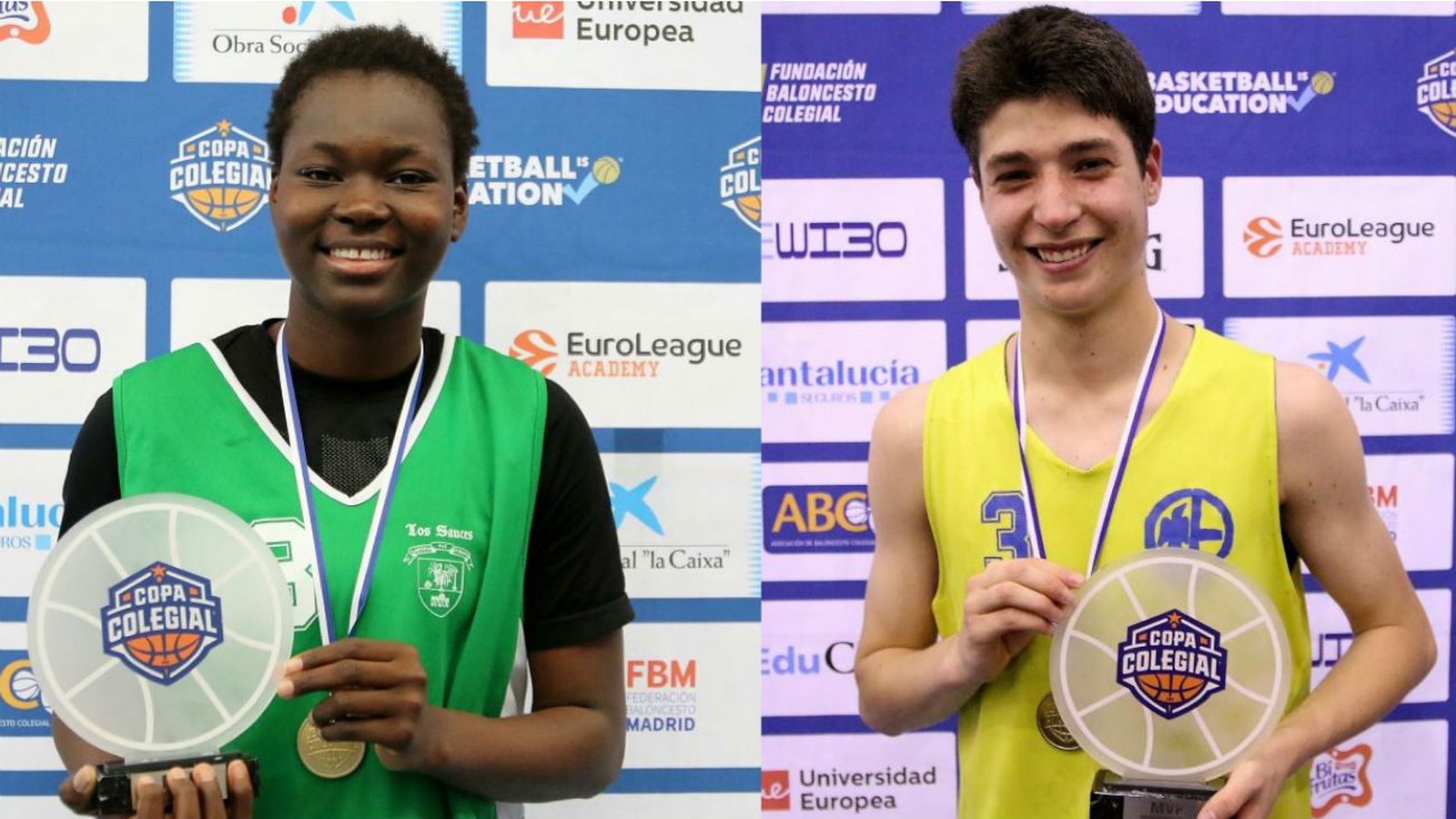 Aminata Sangaré y Nicolás Gutiérrez