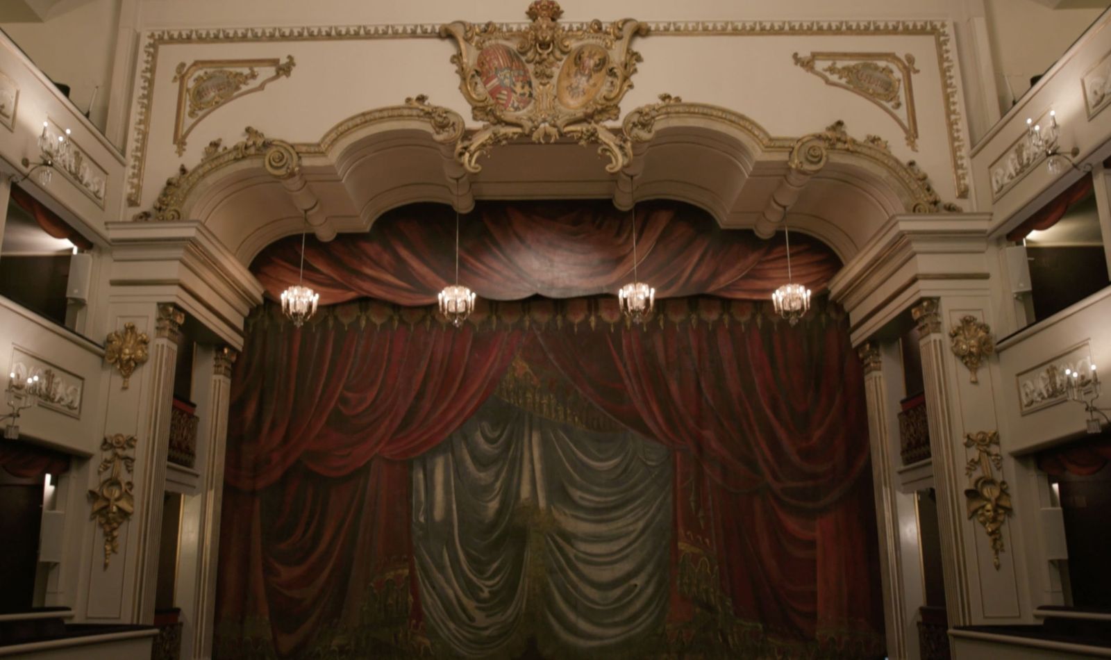 Escenario del Teatro Real Carlos III de Aranjuez