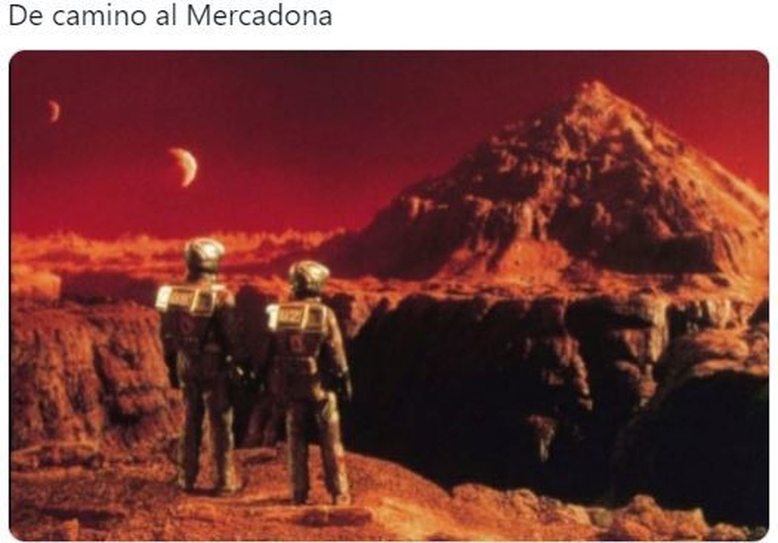Meme sobre la calima