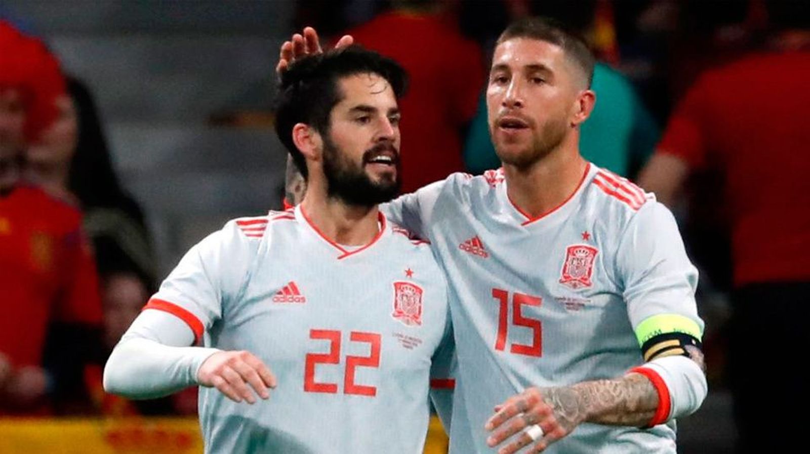 Ramos e Isco, bajas contra Las Palmas