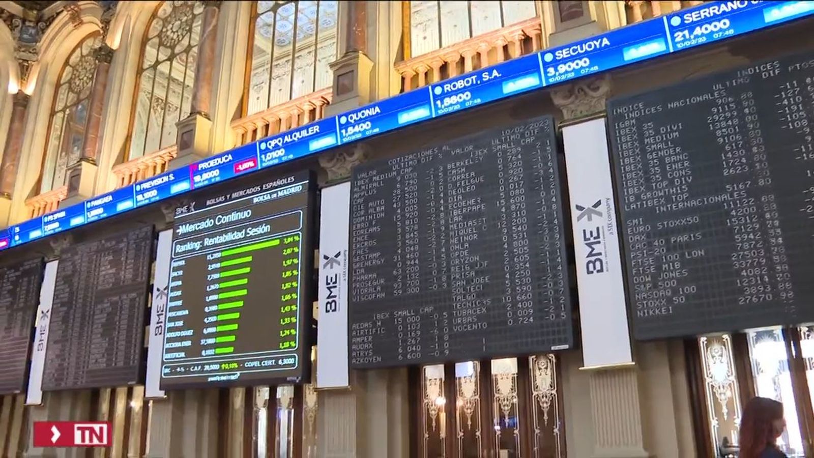 Desplome de la Bolsa