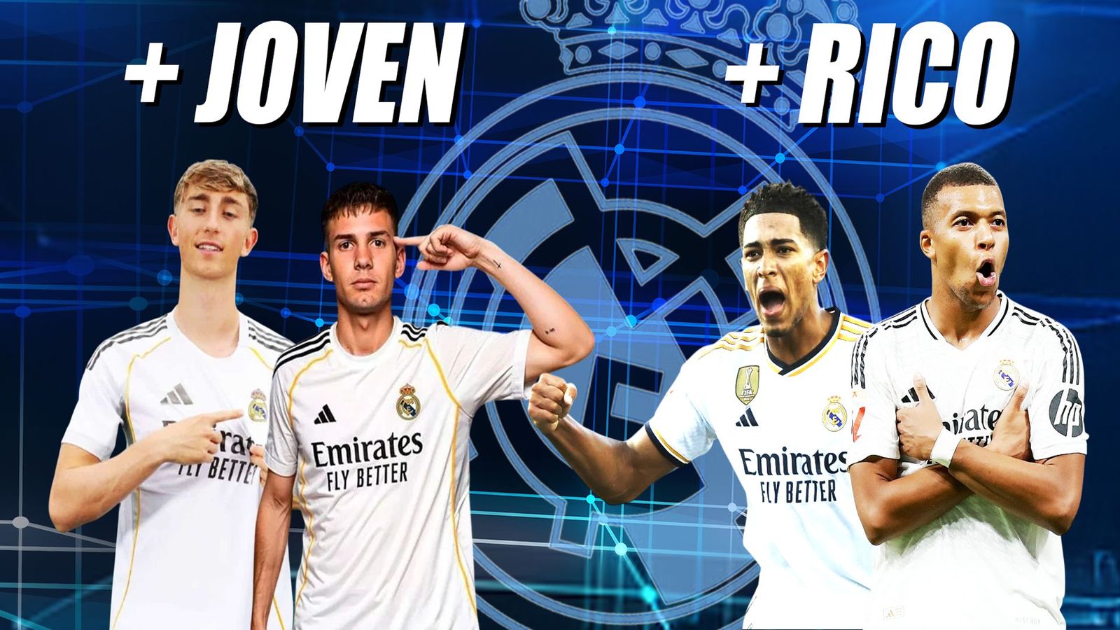 Real Madrid, más joven y más rico