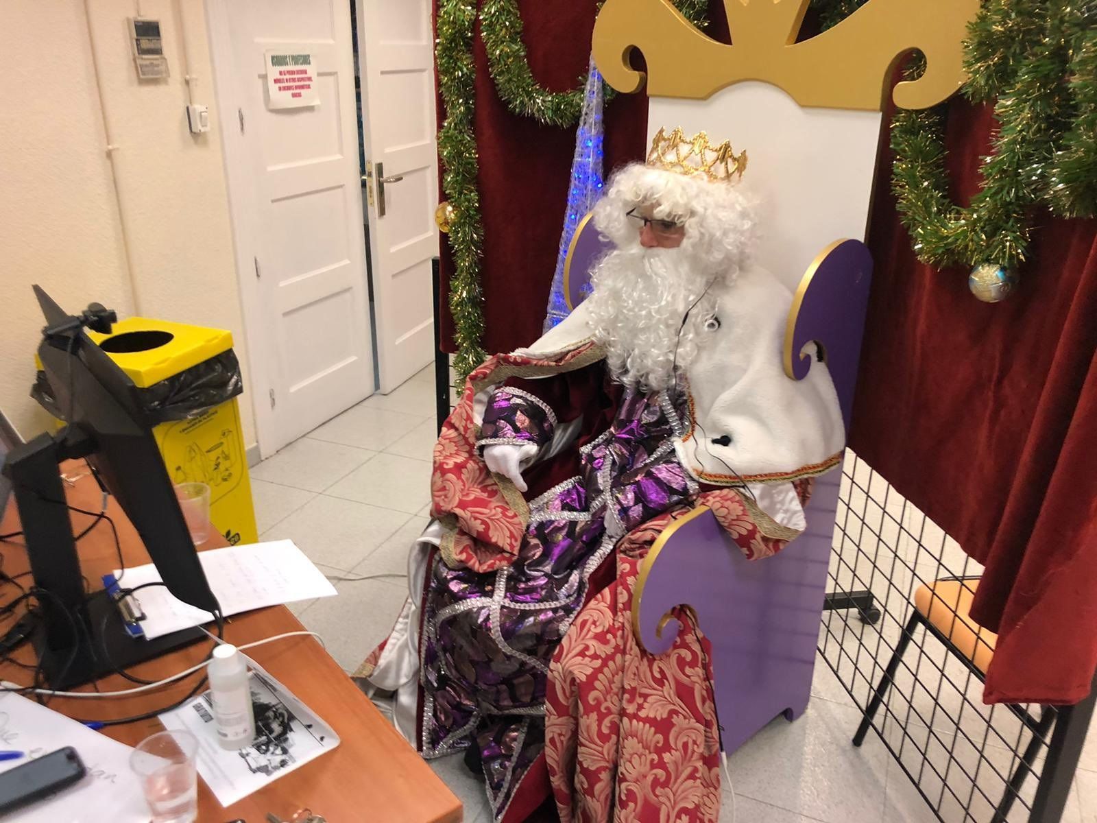 Mucha imaginación con la llegada de los Reyes Magos a Madrid
