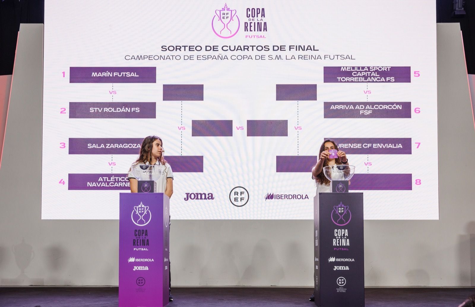 Sorteo de la Copa de la Reina