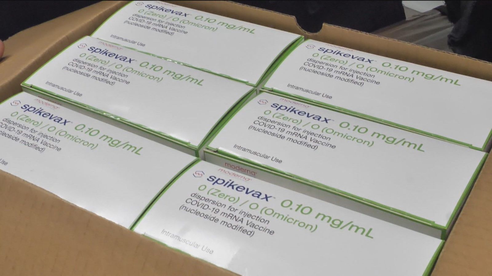 España recibe la primera tanda de vacunas adaptadas a Ómicrom
