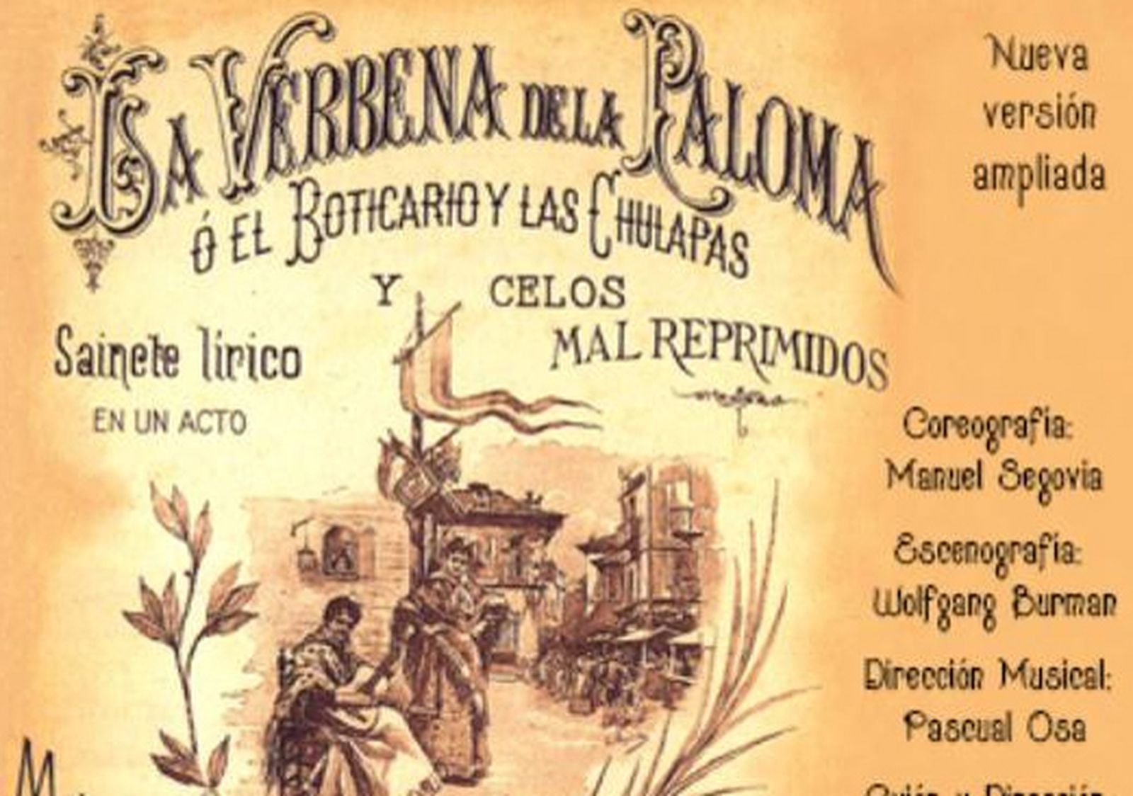 Los Jardines de Sabatini se estrenan en zarzuela  con 'La Verbena de la Paloma'