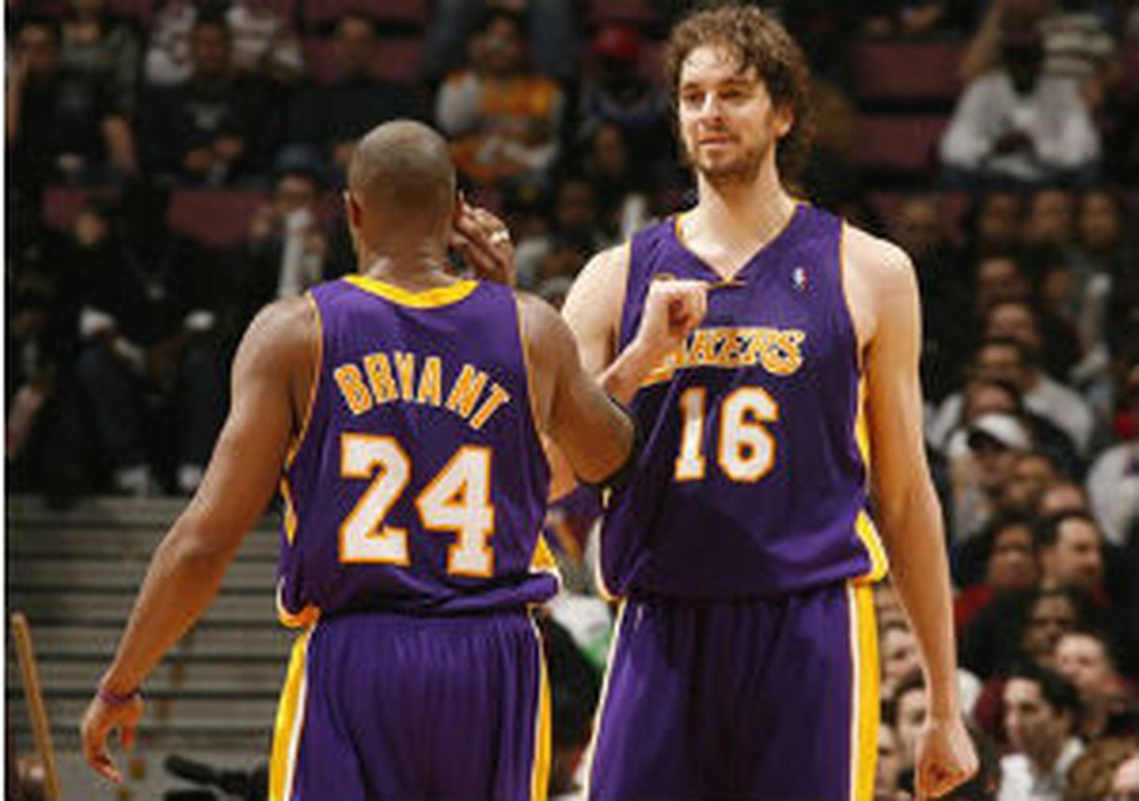 Pau Gasol y Kobe Bryant