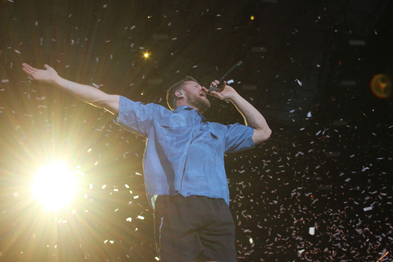 Dan Reynolds, cantante de Imagine Dragons