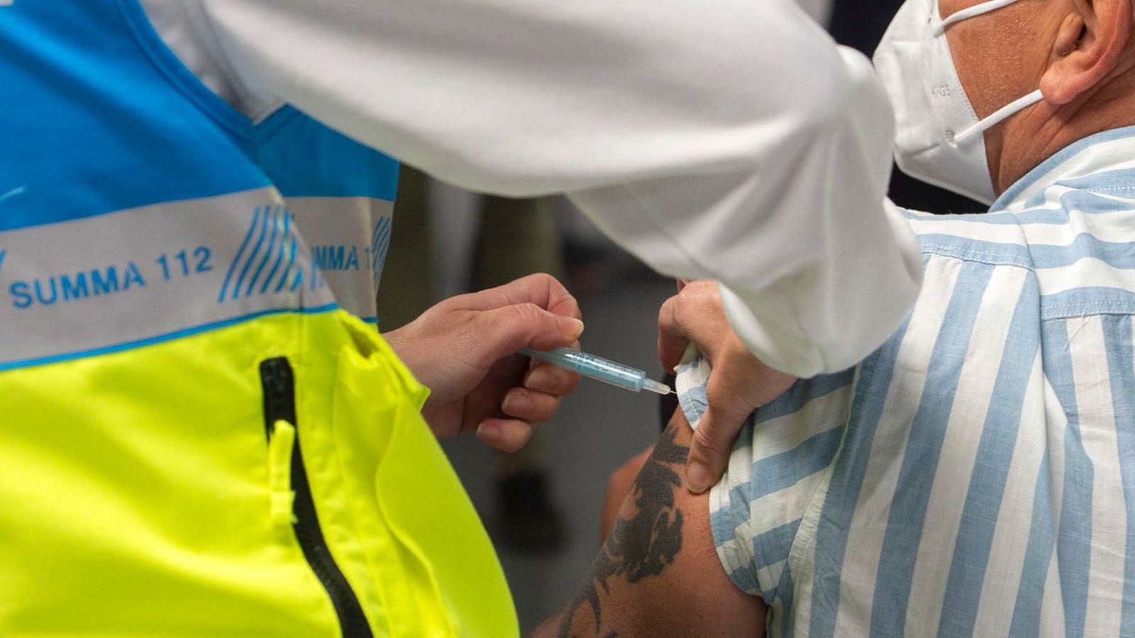 La vacunación no para en Madrid: 2.200.000 vacunados ya
