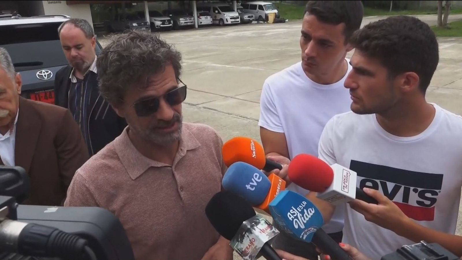 Rodolfo Sancho se disculpa por su actitud ante la prensa