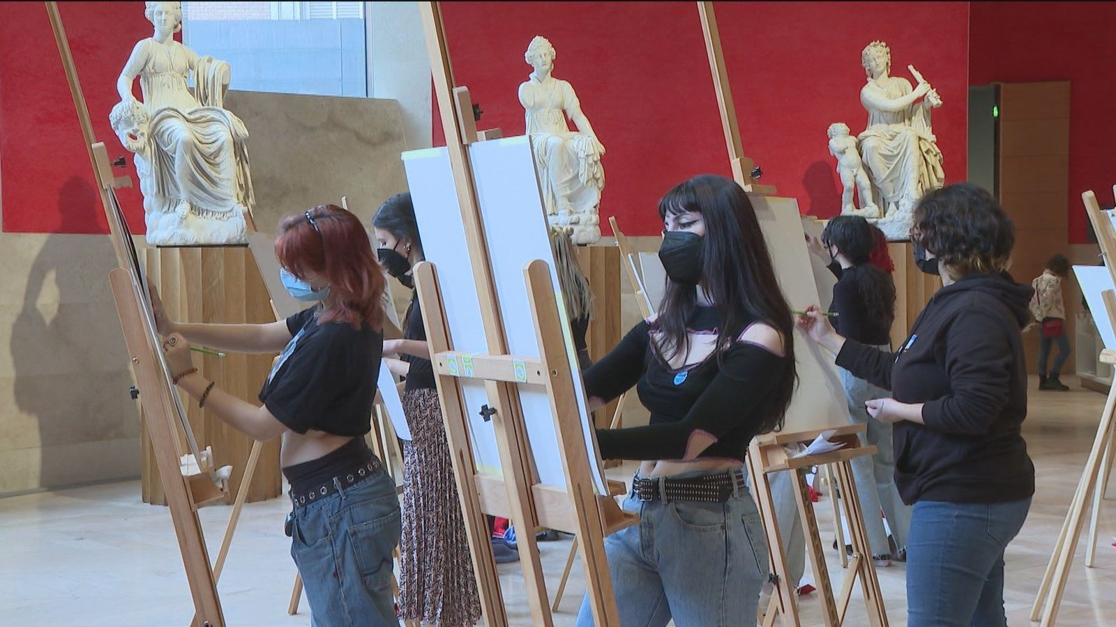 La inspiración para dibujar se encuentra en el Museo del Prado