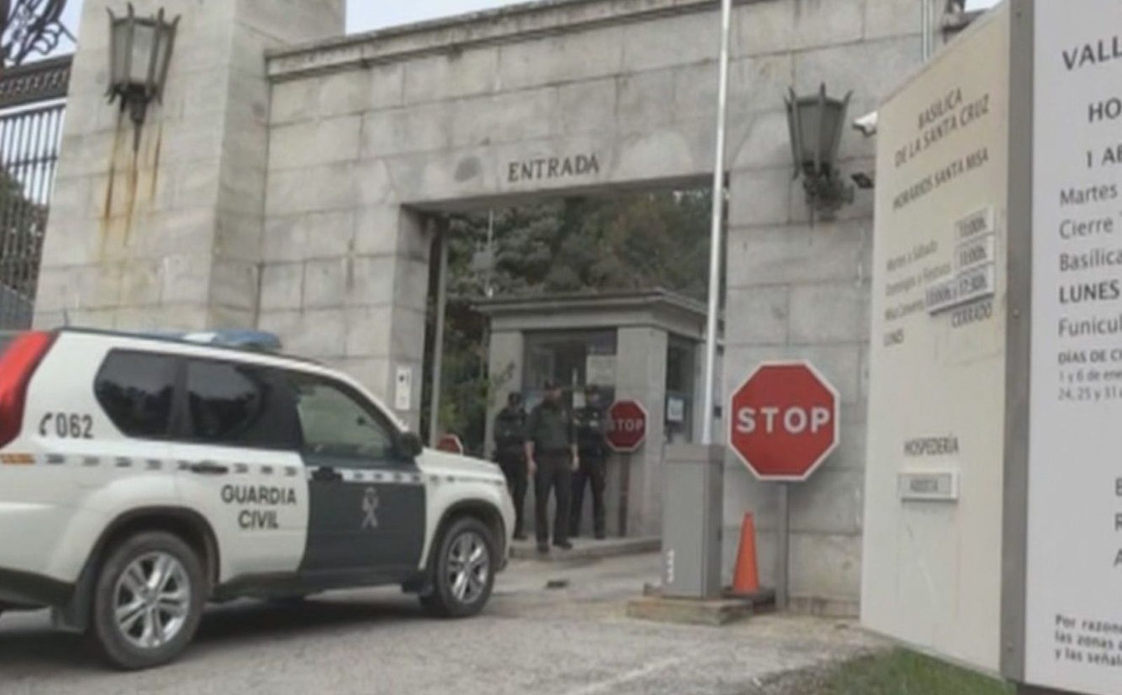 La Guardia Civil reduce su presencia en Cuelgamuros