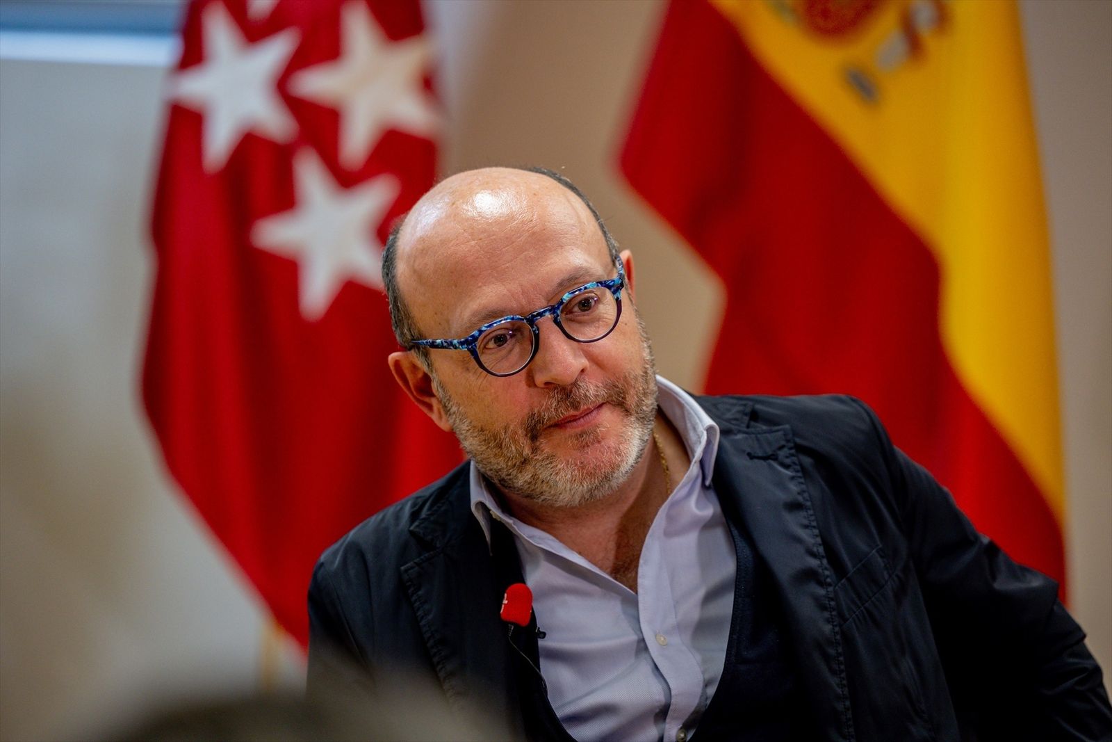 El delegado de Políticas Sociales, Familia e Igualdad en el Ayuntamiento de Madrid, José Fernández
