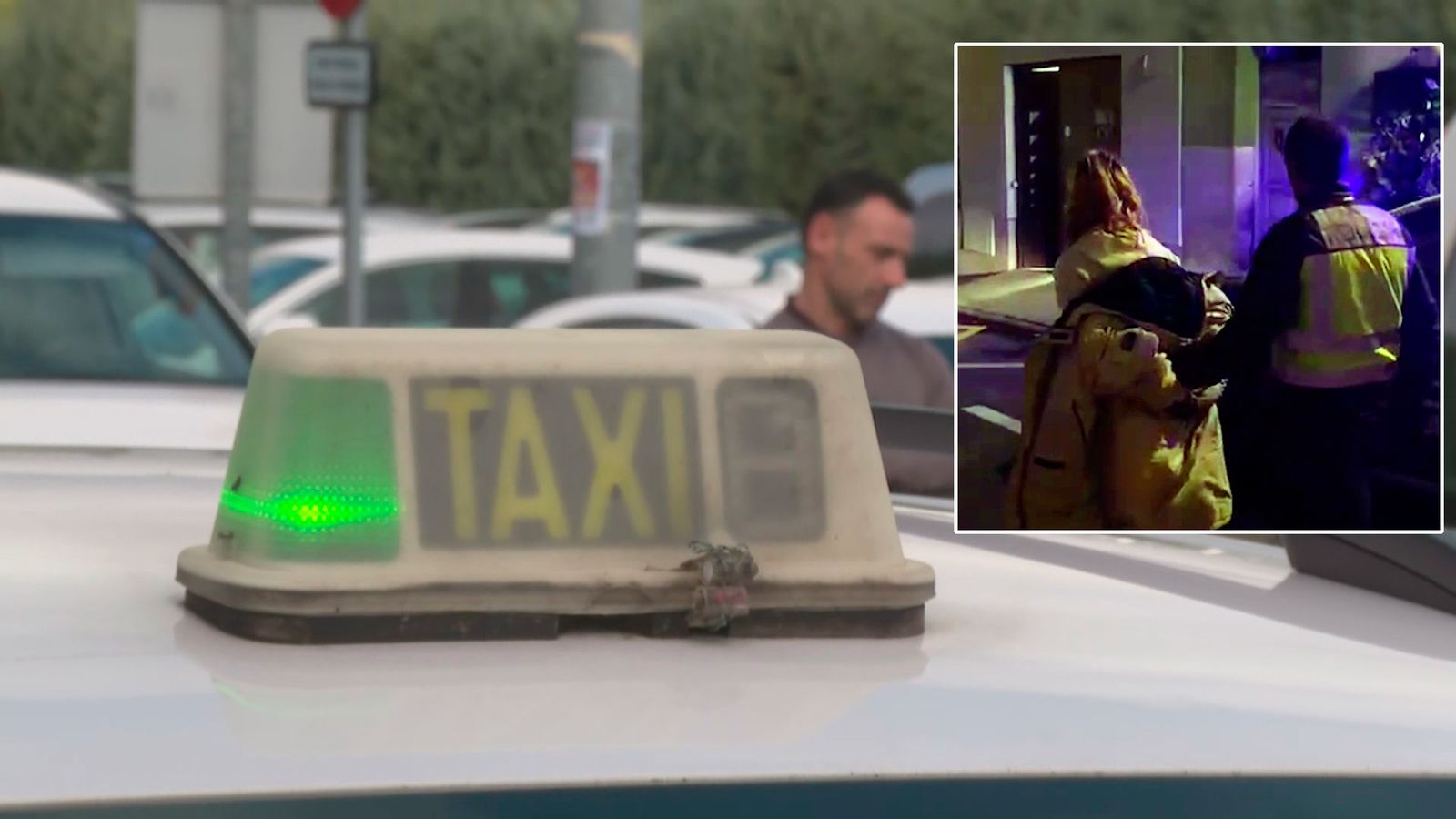 Detenida una pareja por tres asaltos con cuchillo a taxistas en Madrid