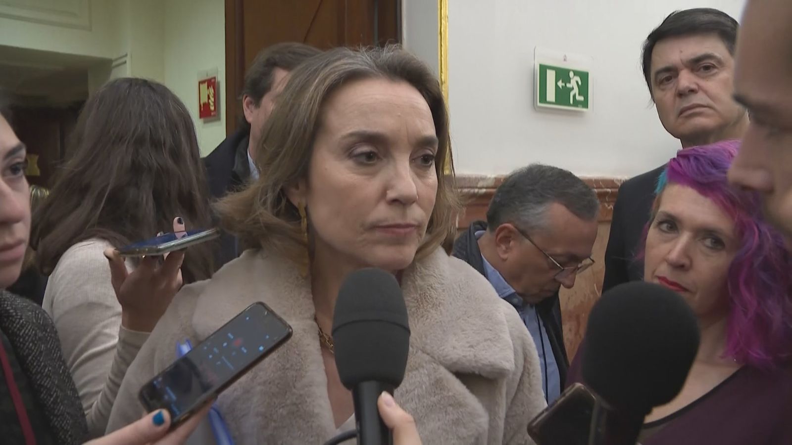 La portavoz del PP en el Congreso, Cuca Gamarra
