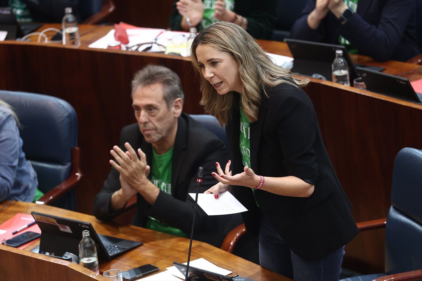 Mar Espinar, protagonista del Pleno de la Asamblea de Madrid por el piso en el que vive