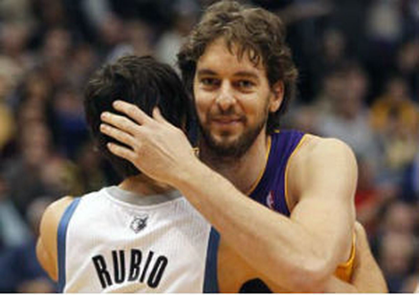 Pau Gasol y Ricky Rubio
