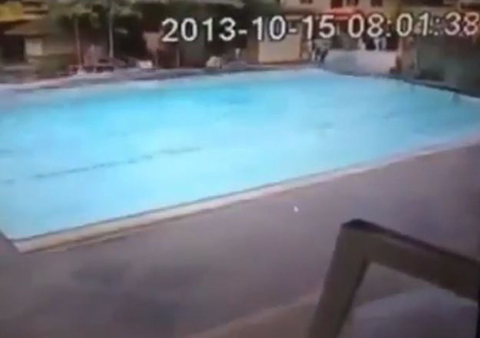 Microtsunami durante el terremoto