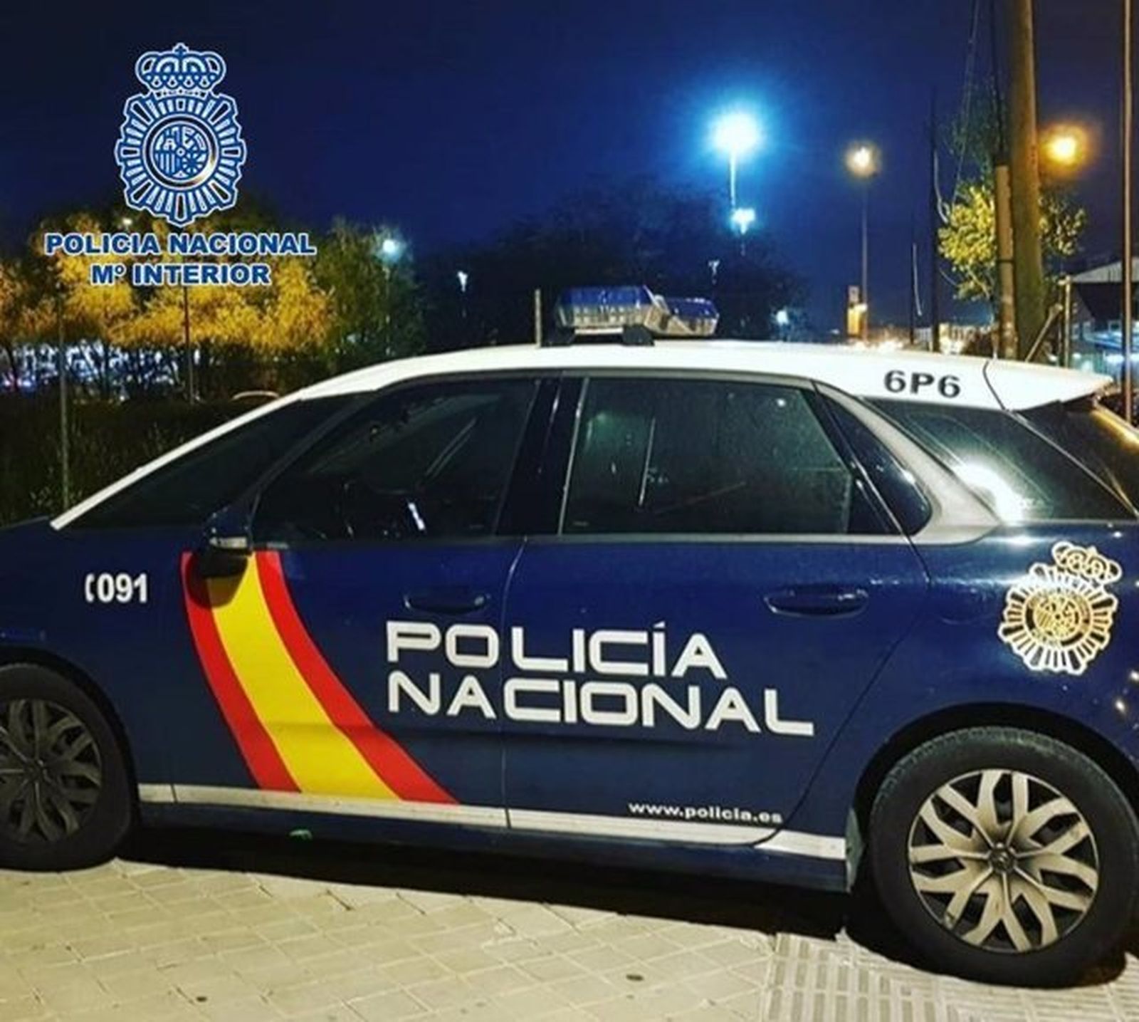 Coche de la Policía Nacional