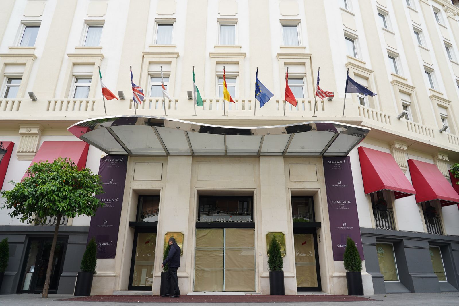 Hotel cerrado temporalmente por la pandemia