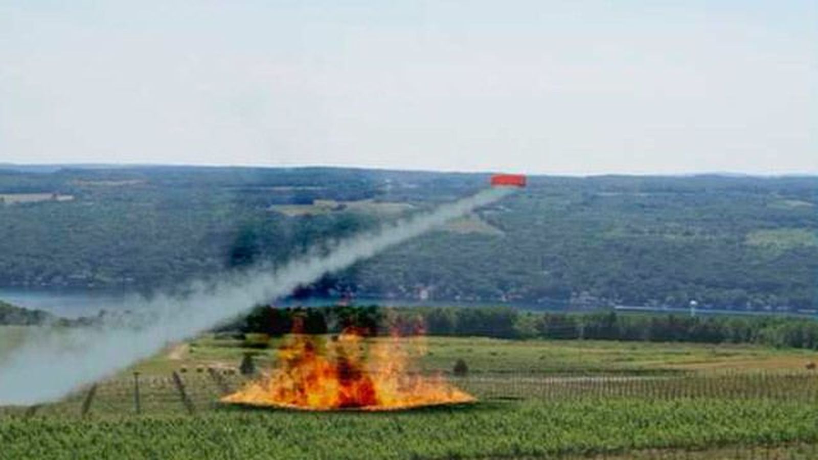 Drones para combartir los incendios