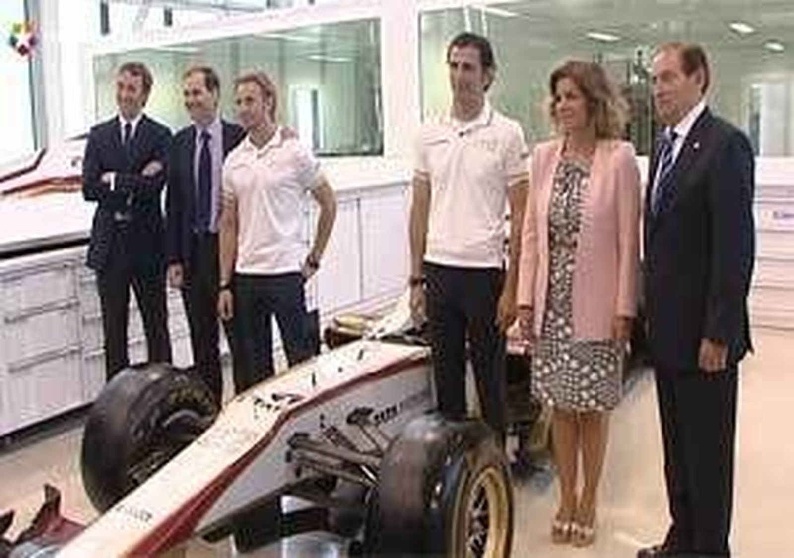 La escudería HRT inaugura su sede oficial en la Caja Mágica de Madrid