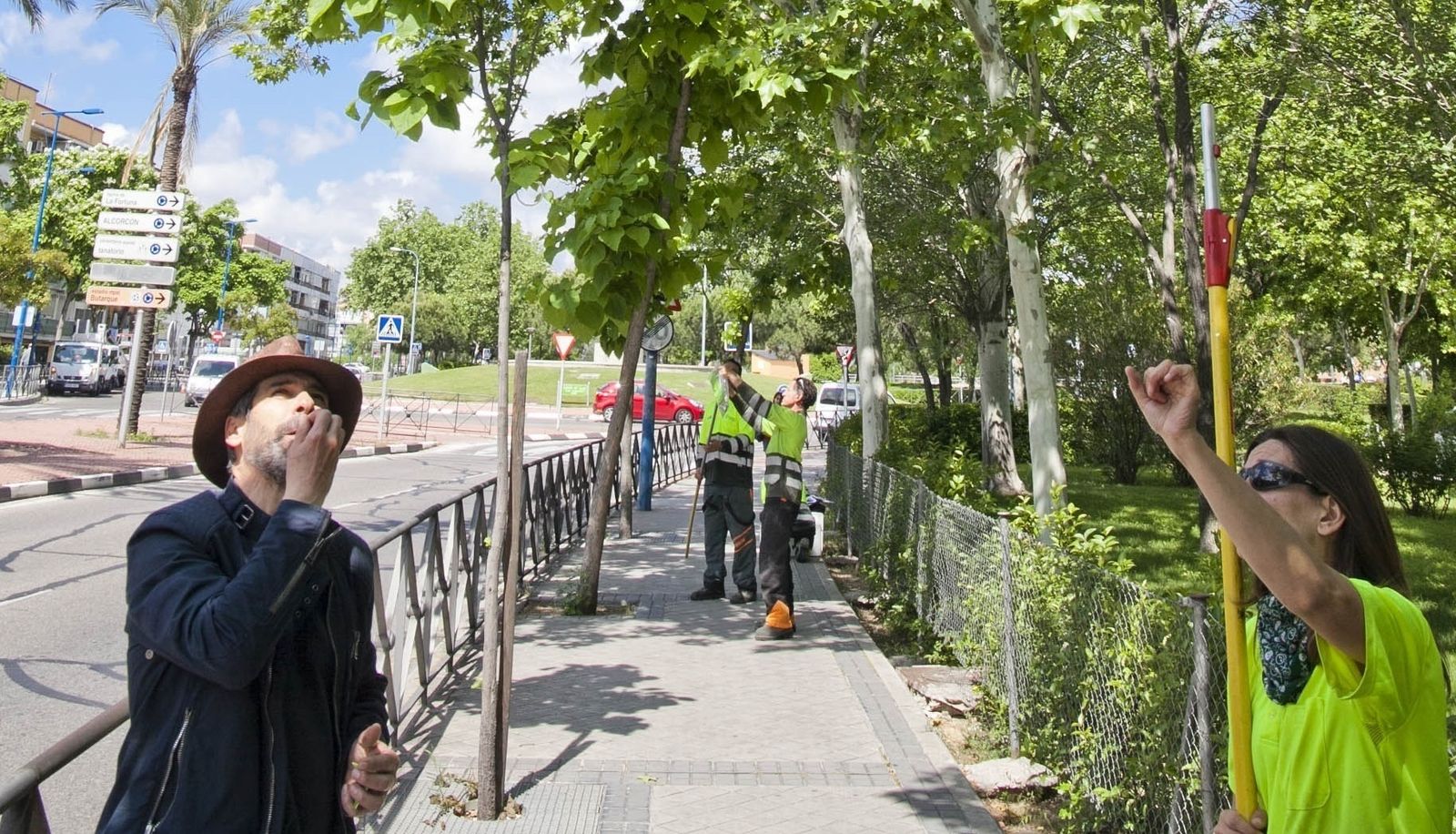 "¡Leganés se tiñe de verde! Arranca la primavera con una plantación popular de 100 árbole