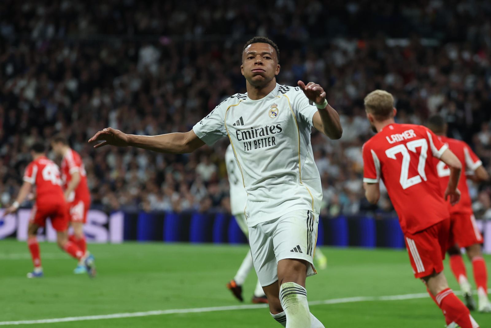 Mbappé ante el Bayern Munich