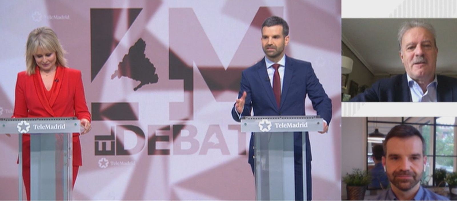 Jon Ariztimuño resalta la repercusión del debate en Telemadrid: "Hemos estado a la altura y estoy muy contento"