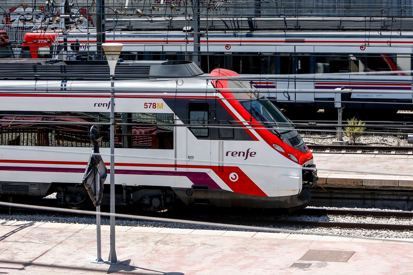 Aglomeraciones en Cercanías Madrid por la "huelga encubierta" de los maquinistas
