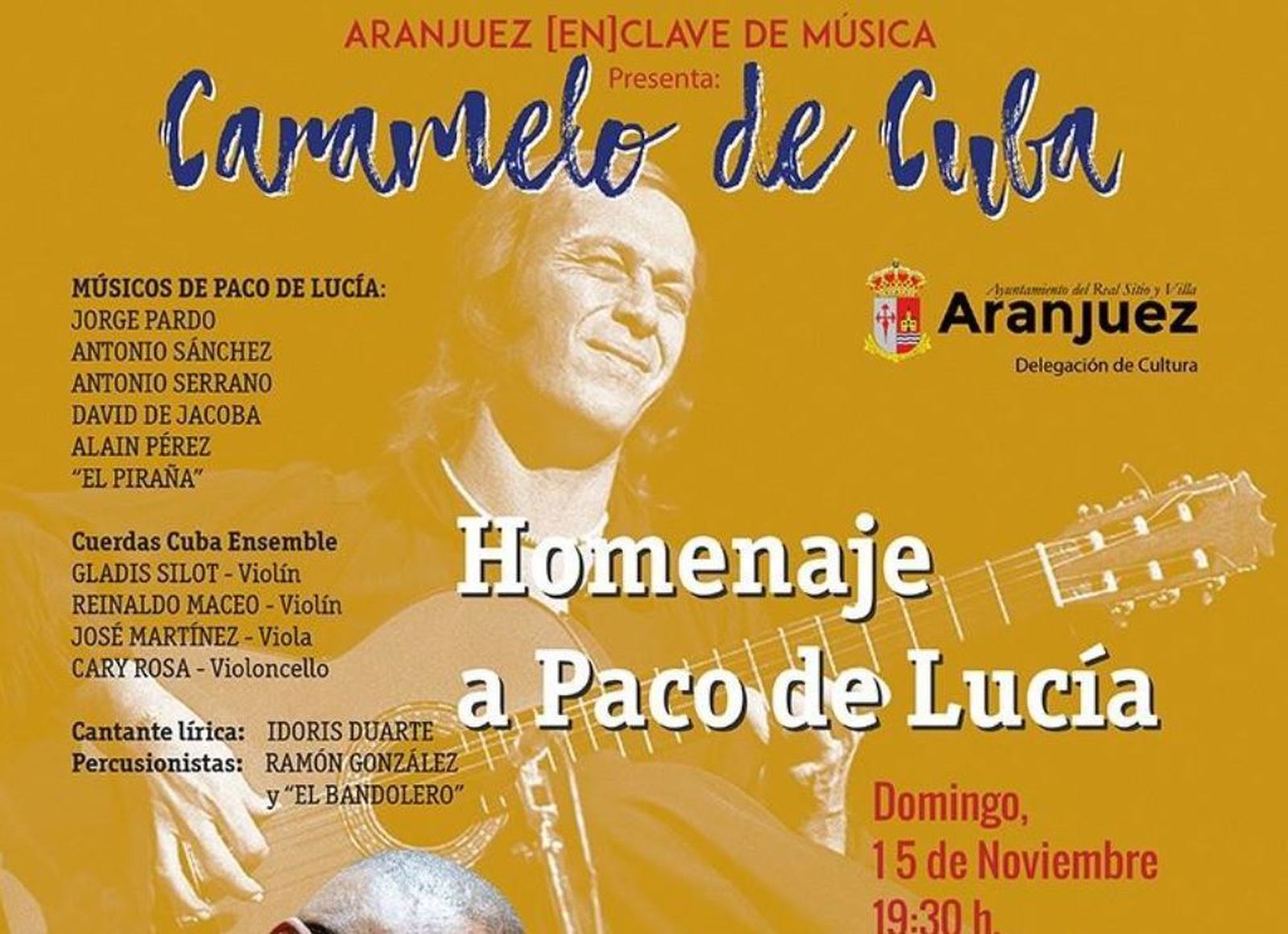 Concierto homenaje a Paco de Lucía