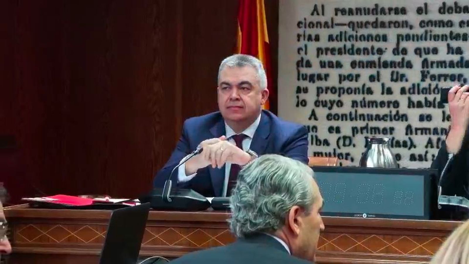 Santos Cerdán, señalado como "testaferro de Ábalos" por el empresario que denuncia cobro de comisiones