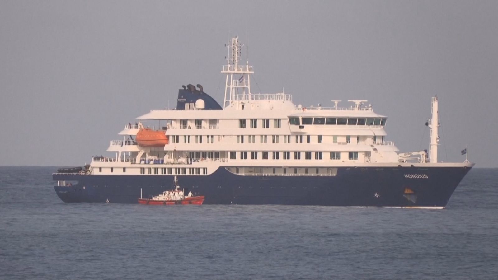 El crucero 'Hondius'