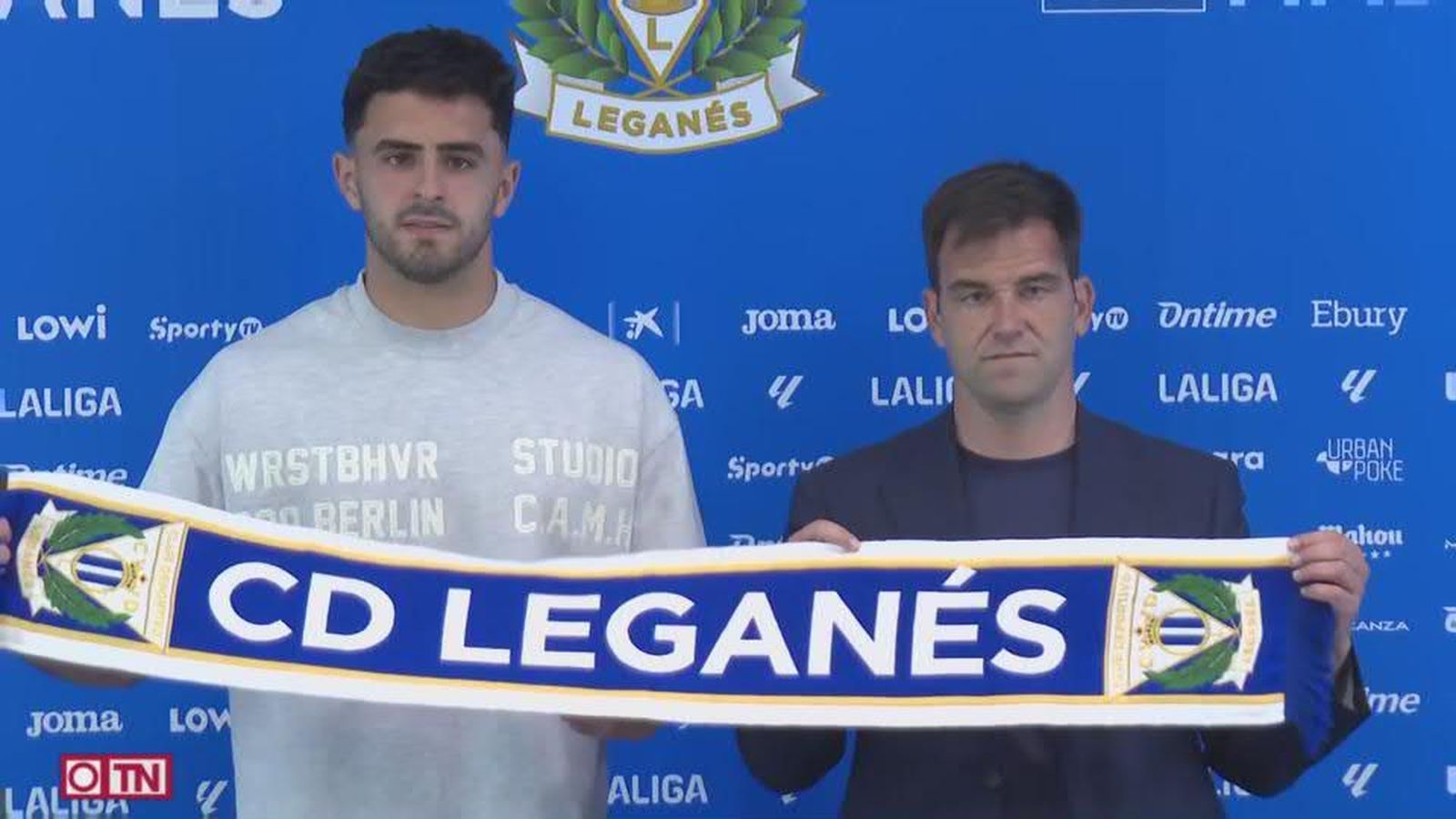 Pulido, presentado en el Leganés: "El principal objetivo es ascender y trabajaremos para ello"