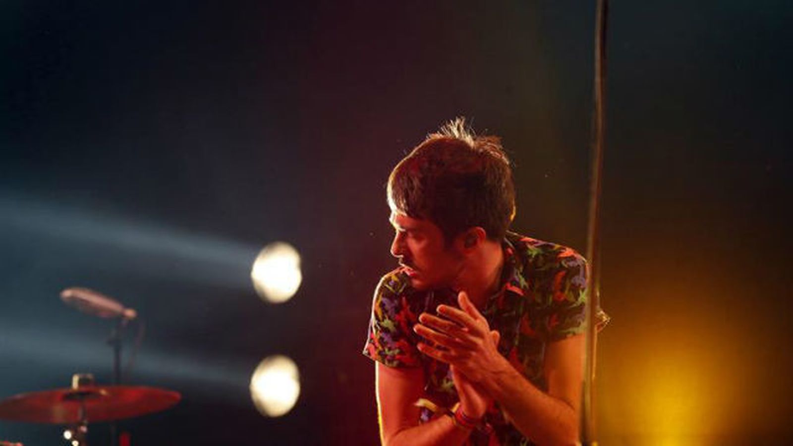 El cantante del grupo madrileño de indie rock, Vetusta Morla, Juan Pedro "Pucho" Martín