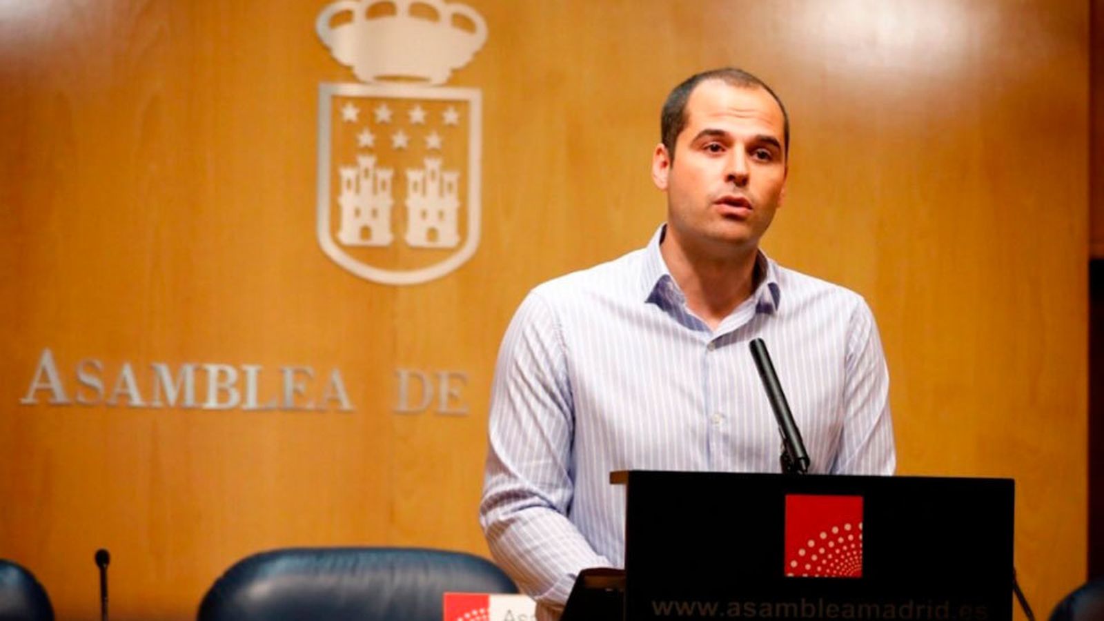 El portavoz de Ciudadanos en la Asamblea de Madrid, Ignacio Aguado