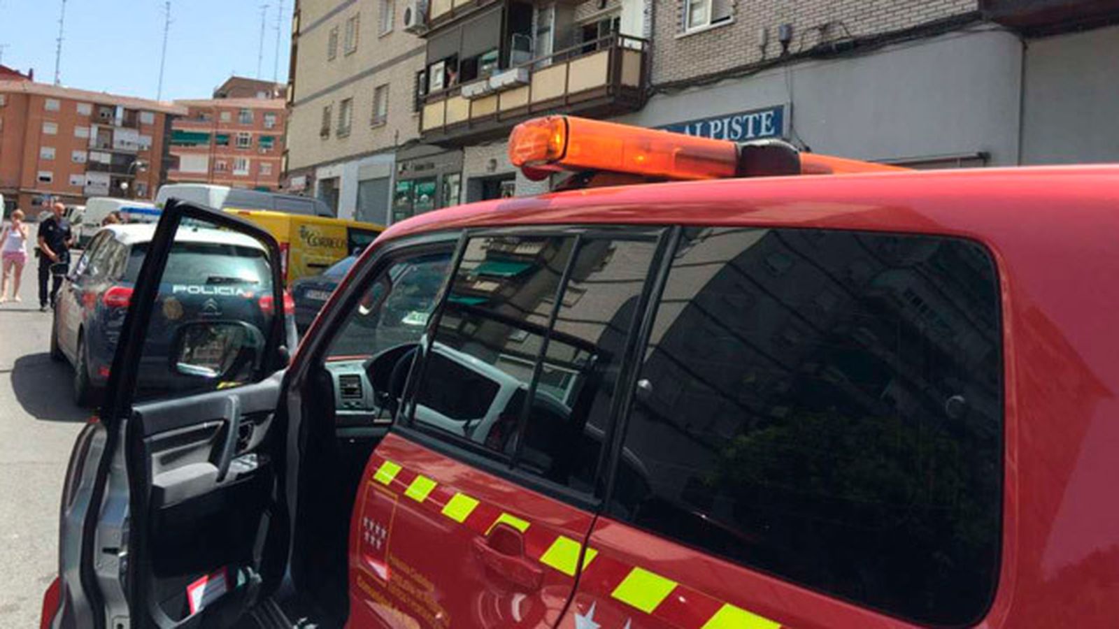 Dos heridos en una reyerta en Móstoles