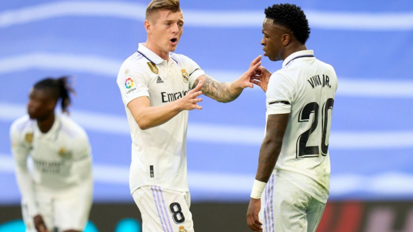Vinícius y Kroos