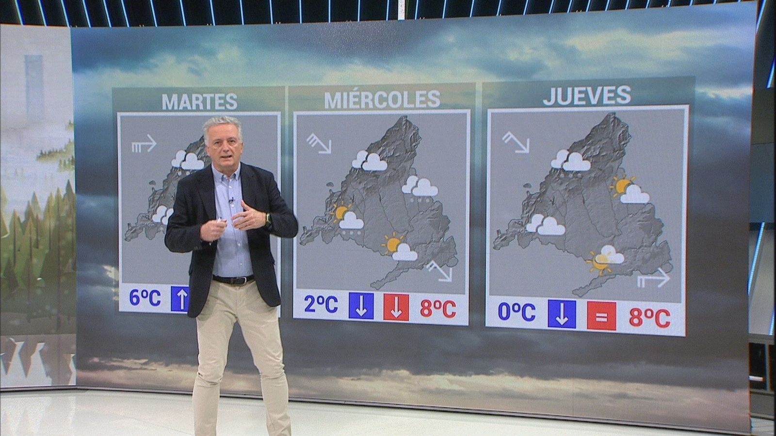 Madrid ya sufre la nortada Gérard: ¿nevará en la capital el miércoles?