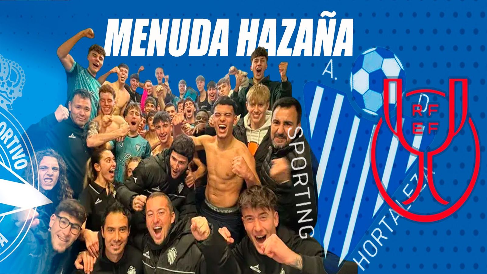 Histórico Sporting de Hortaleza, su equipo juvenil juega la Copa