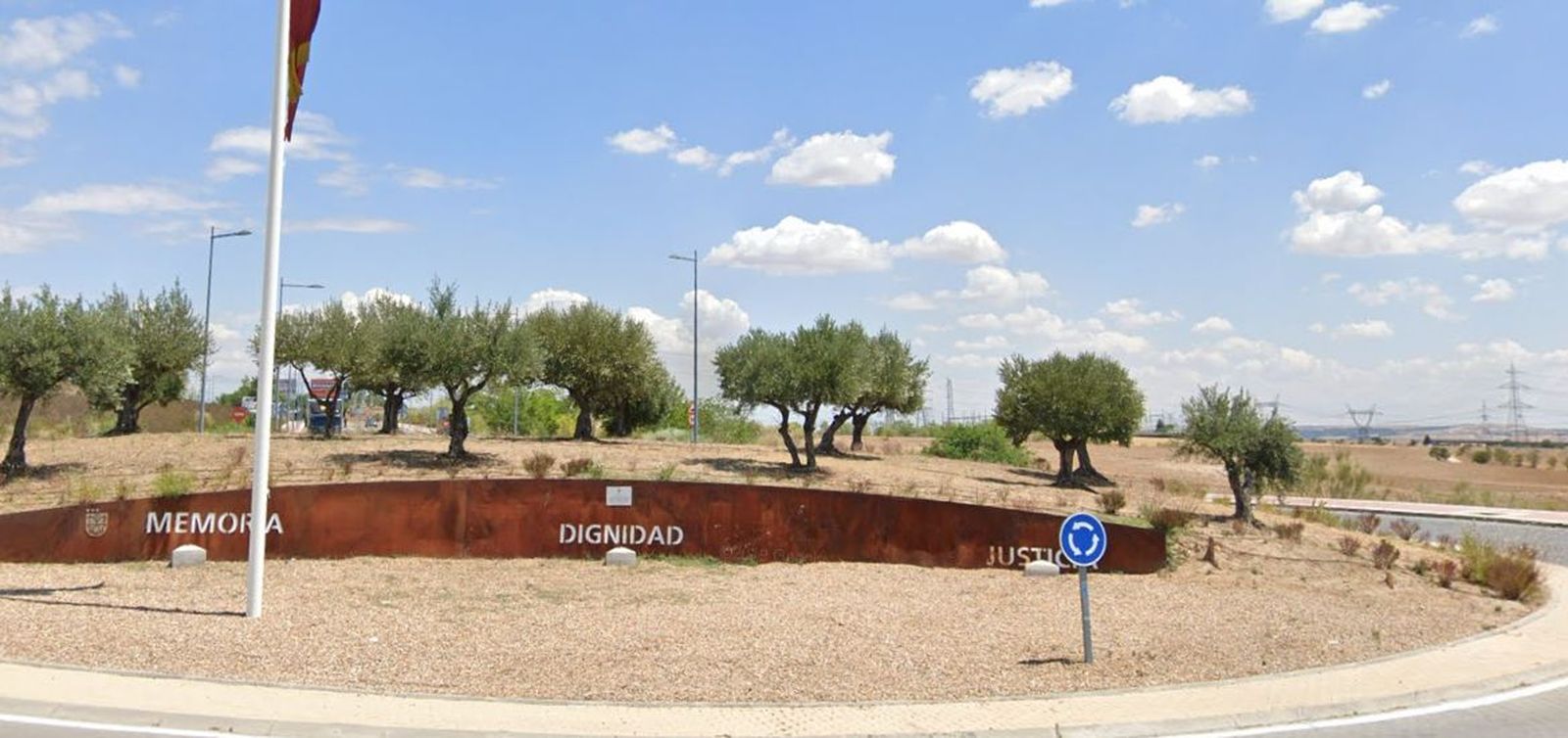 La Glorieta dedicada a las Víctimas del Terrorismo en Sanse