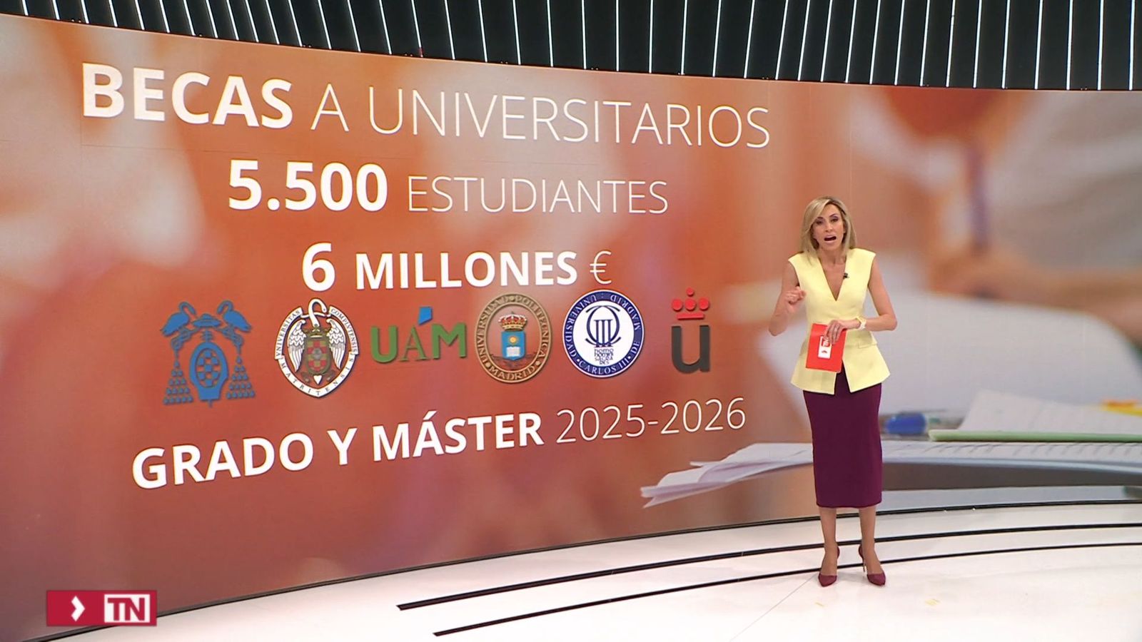 Becas para 5.500 universitarios madrileños en situación económica desfavorable